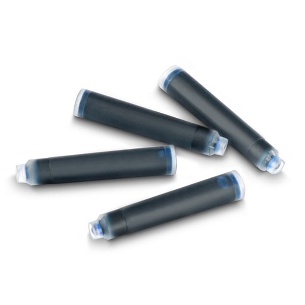 Cartouches d'encre courtes standard pour stylos-Plume bleu effaçable 6pièces