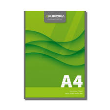 Bloc de correction A4 ligné sans perforation Aurora 100 feuilles