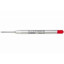 Recharge stylo bille Parker Quink encre rouge rétractable