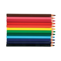 Crayons de couleur 12 pièces